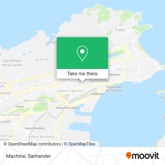 Machine map