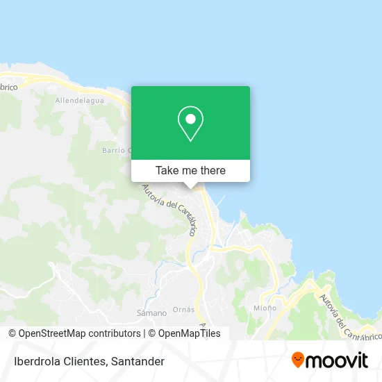 Iberdrola Clientes map