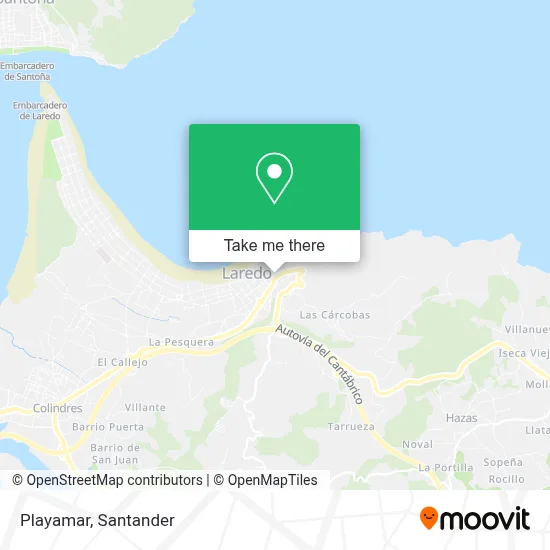 Playamar map