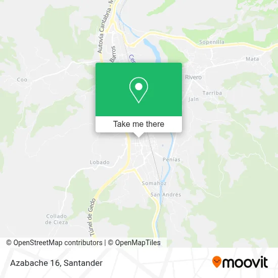 Azabache 16 map