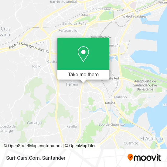 Surf-Cars.Com map