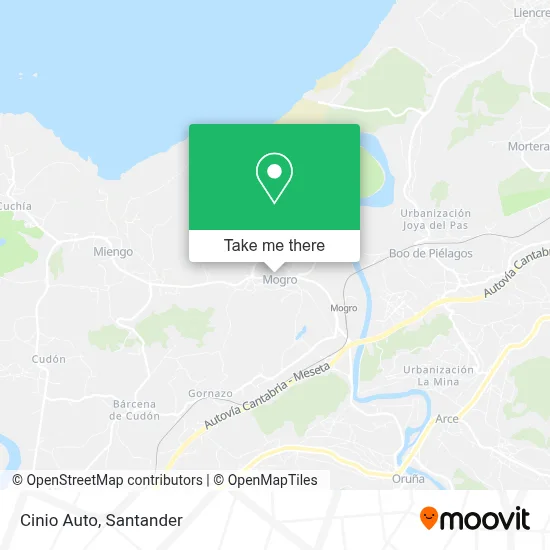 Cinio Auto map