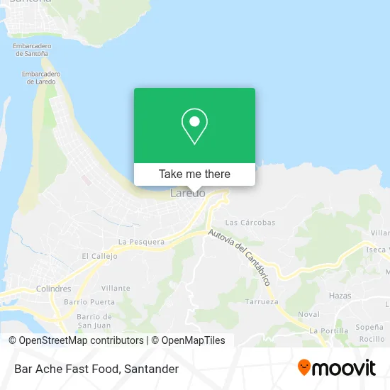 Bar Ache Fast Food map