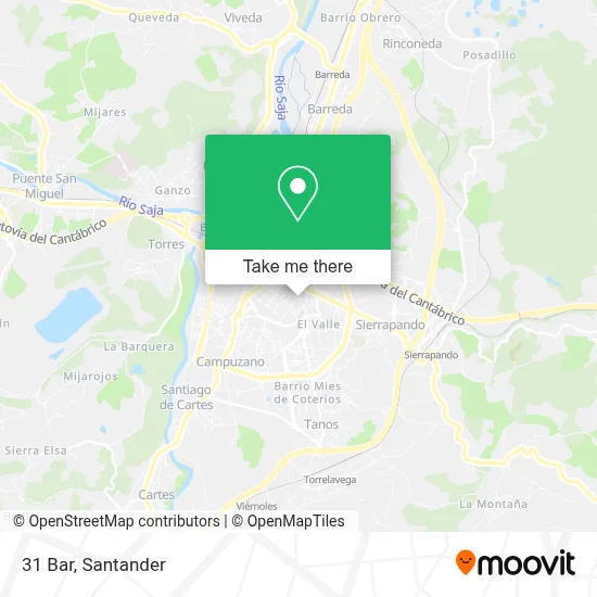 31 Bar map