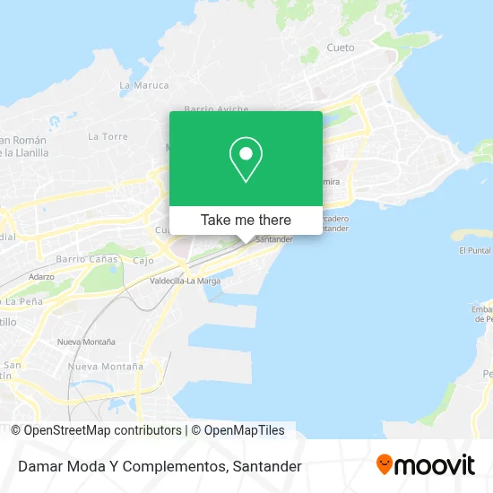 Damar Moda Y Complementos map