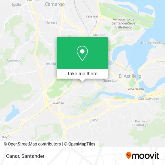 Canar map
