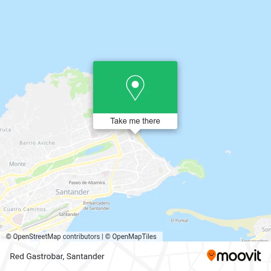 Red Gastrobar map