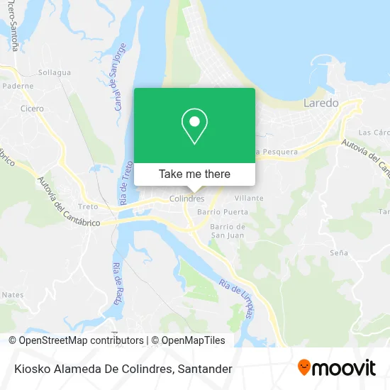 Kiosko Alameda De Colindres map
