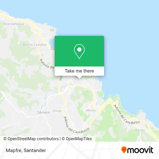 Mapfre map
