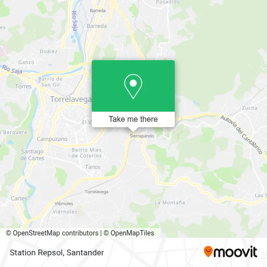 Station Repsol map
