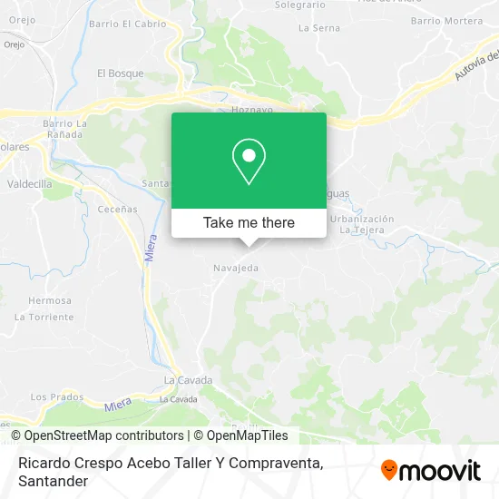 Ricardo Crespo Acebo Taller Y Compraventa map