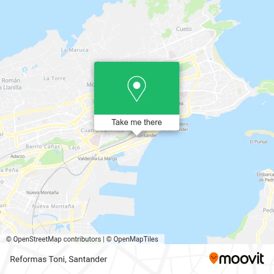Reformas Toni map