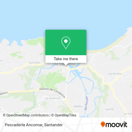 Pescadería Ancomar map