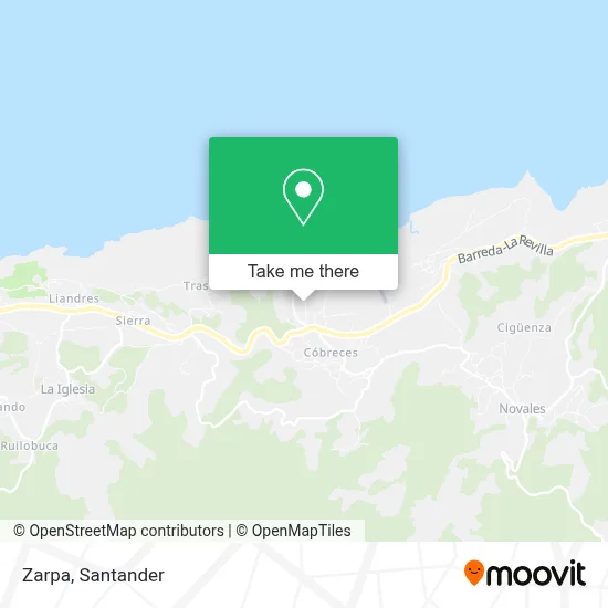 Zarpa map