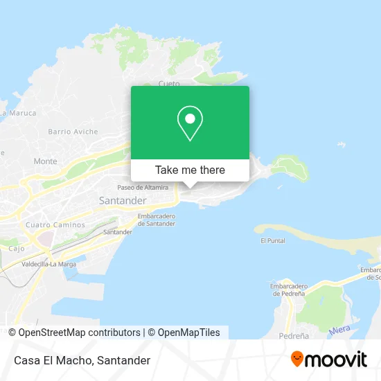 Casa El Macho map