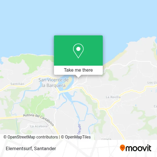 Elementsurf map