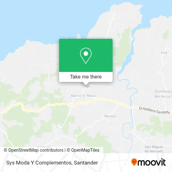 Sys Moda Y Complementos map
