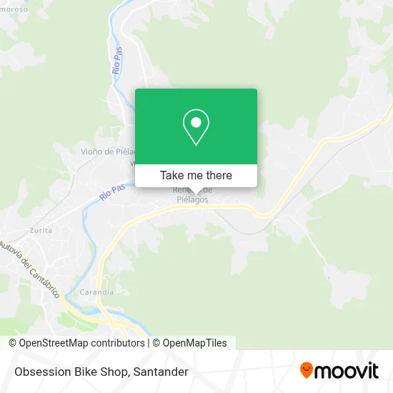 Obsession Bike Shop map