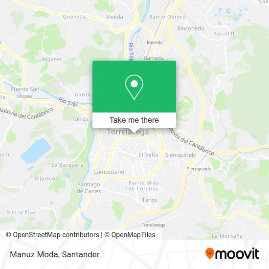 Manuz Moda map