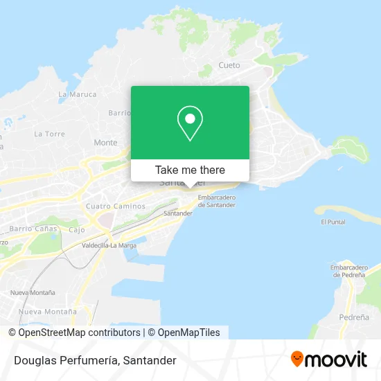 Douglas Perfumería map
