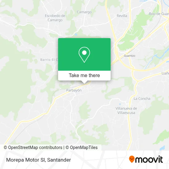 Morepa Motor Sl map