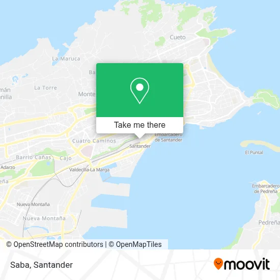 Saba map