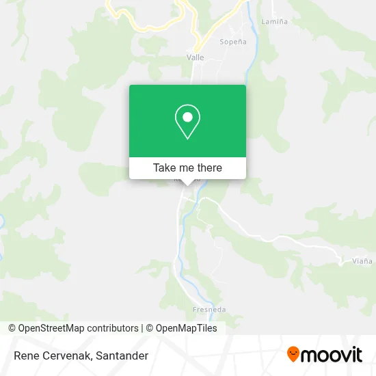 Rene Cervenak map