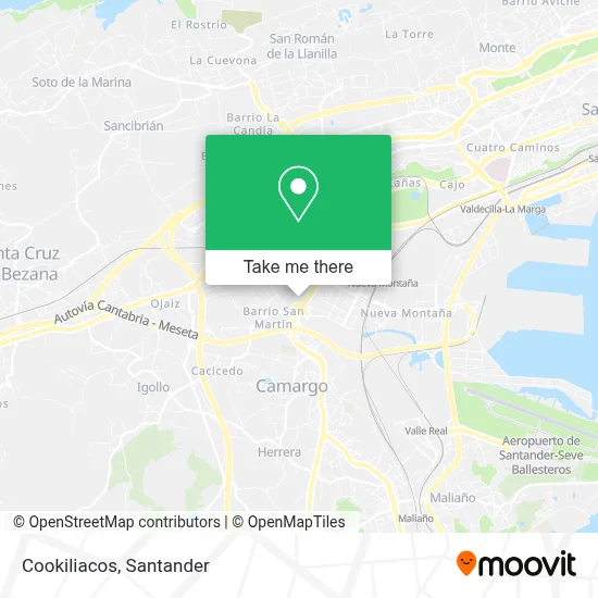 Cookiliacos map