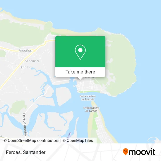 Fercas map