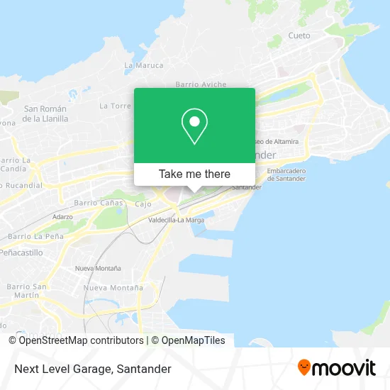 Next Level Garage map
