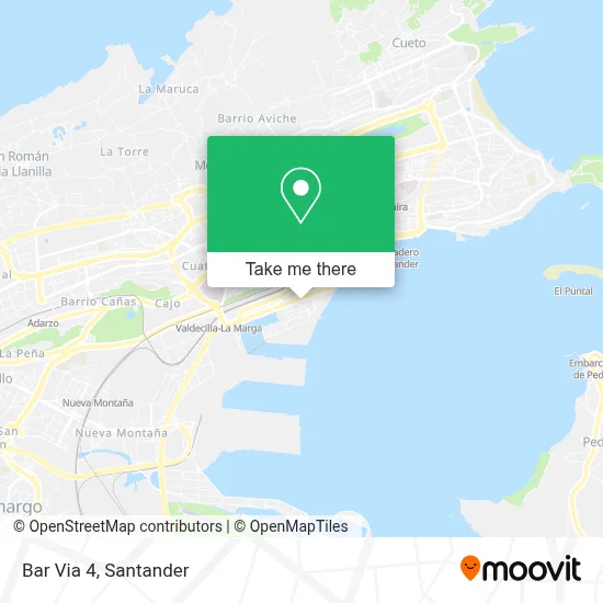 Bar Via 4 map