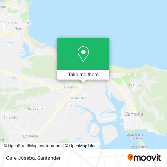 Cafe Joseba map