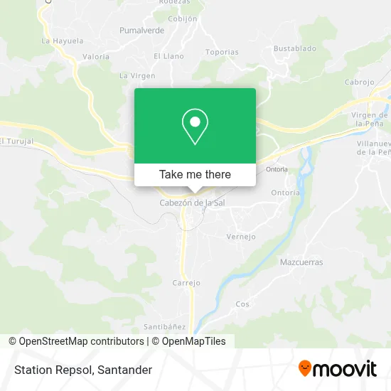 Station Repsol map