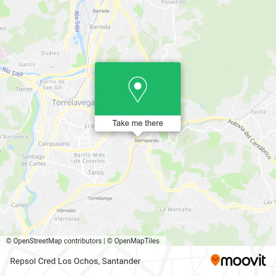 Repsol Cred Los Ochos map