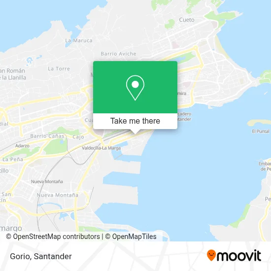 Gorio map