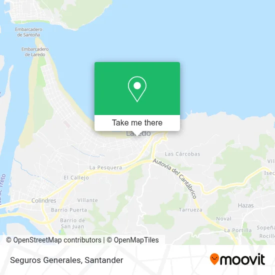 Seguros Generales map