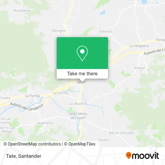 Tate map