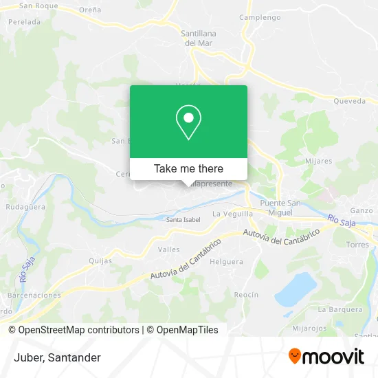 Juber map