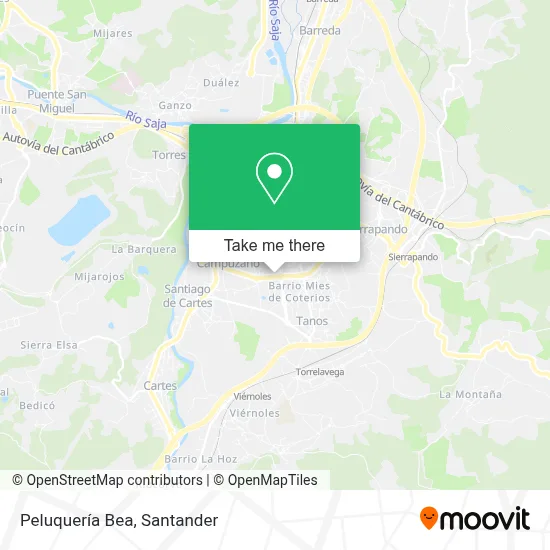 Peluquería Bea map