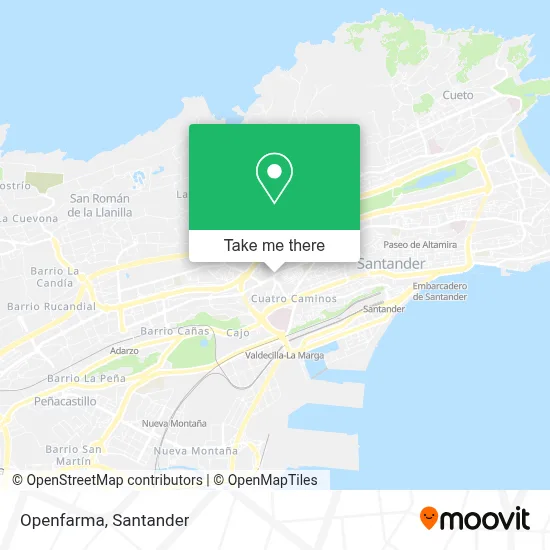 Openfarma map