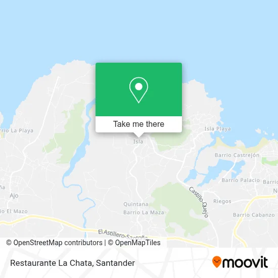 Restaurante La Chata map