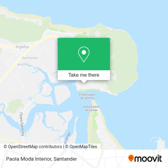 Paola Moda Interior map