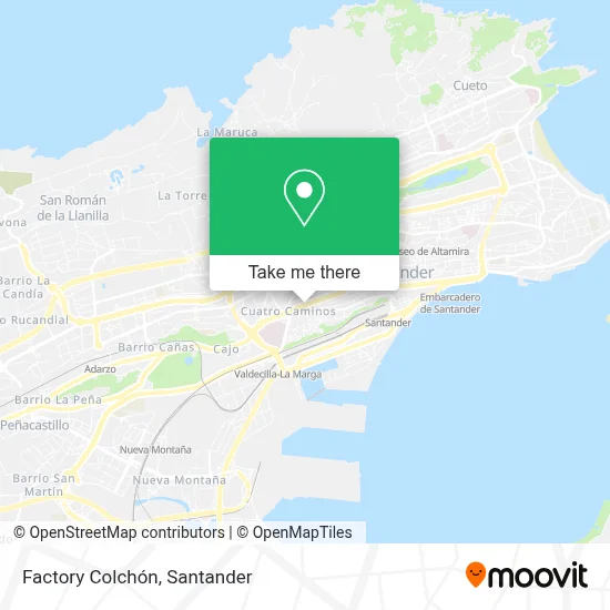 Factory Colchón map