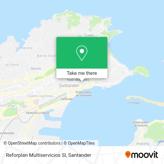 Reforplan Multiservicios Sl map