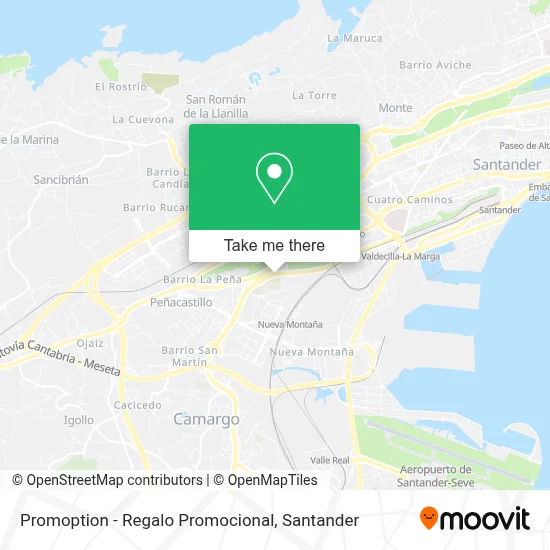 Promoption - Regalo Promocional map