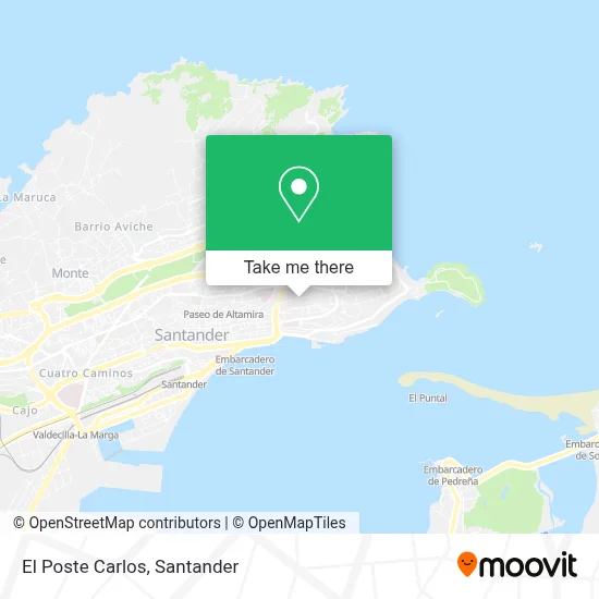 El Poste Carlos map