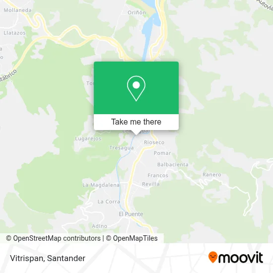 Vitrispan map