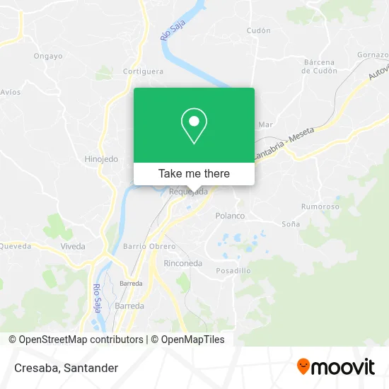 Cresaba map