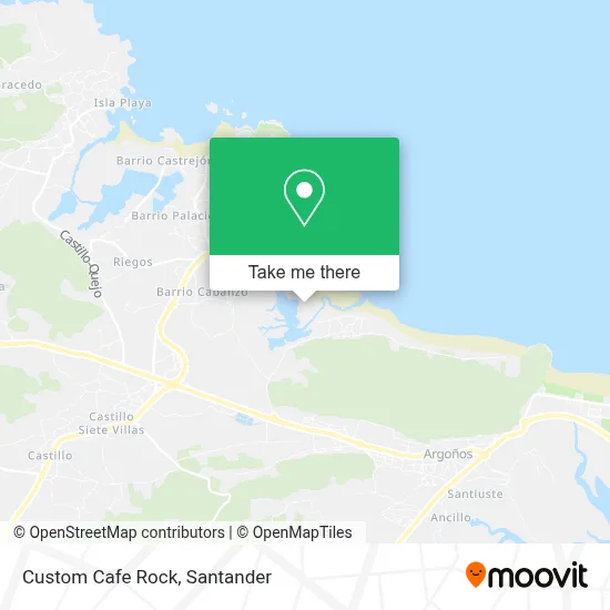 Custom Cafe Rock map