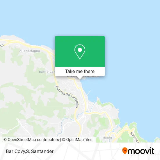 Bar Covy,S map